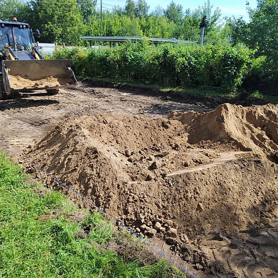 УШП (утеплённая шведская плита) 25×25 м