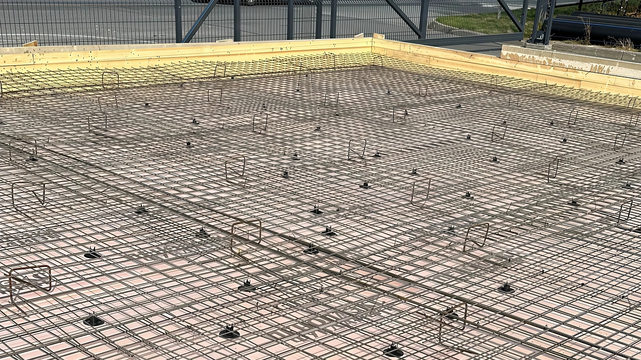 УШП (утеплённая шведская плита) 25×25 м