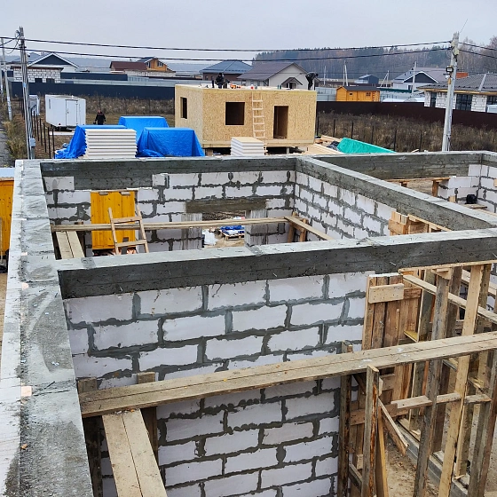 УШП (утеплённая шведская плита) 25×25 м